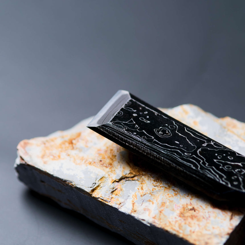 24mm Mokume Wakizashi by Tasai