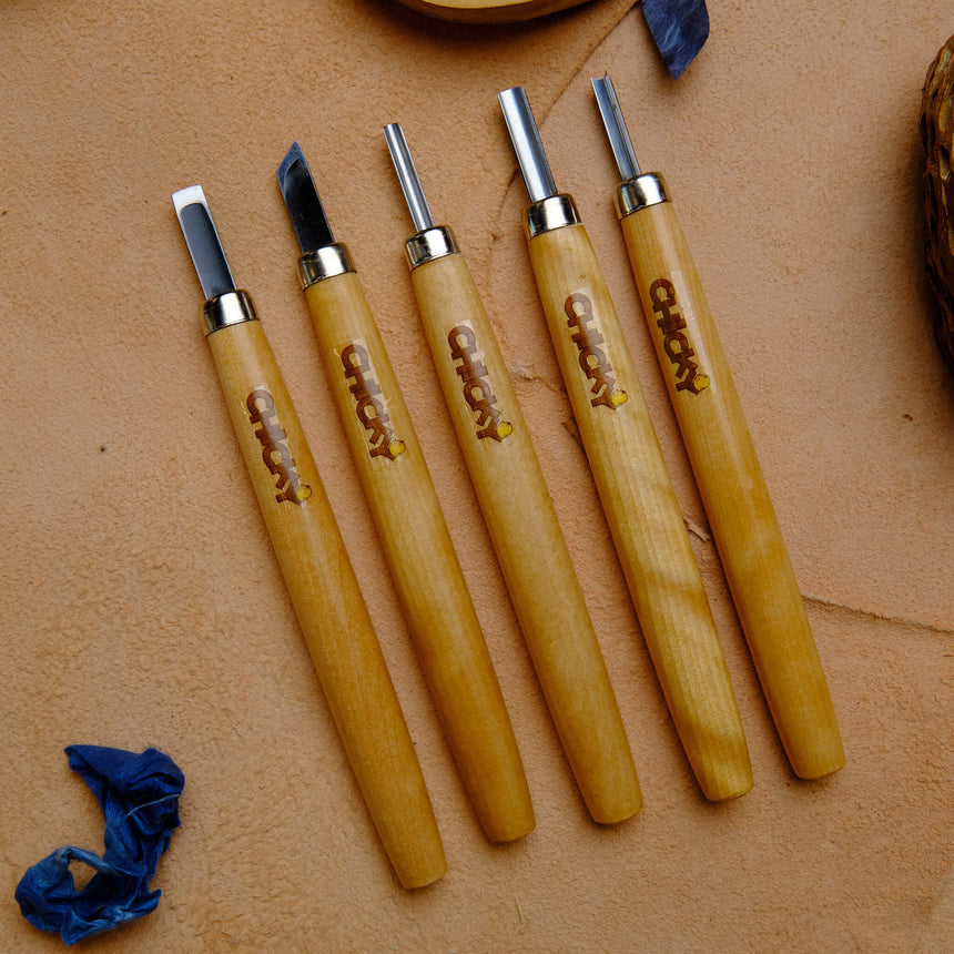 Chicky 5 Piece Carving Set