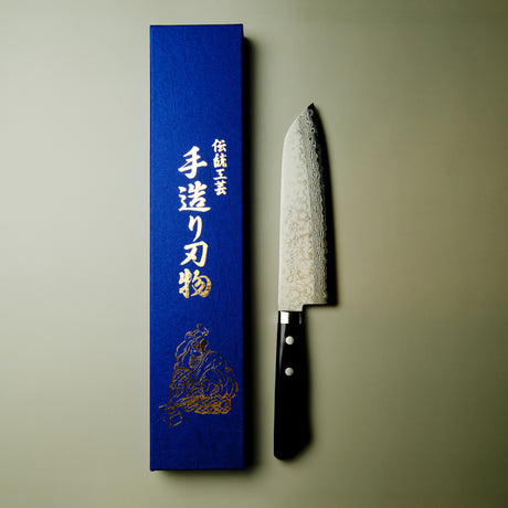 Damascus VG10 Santoku Knife - 165mm