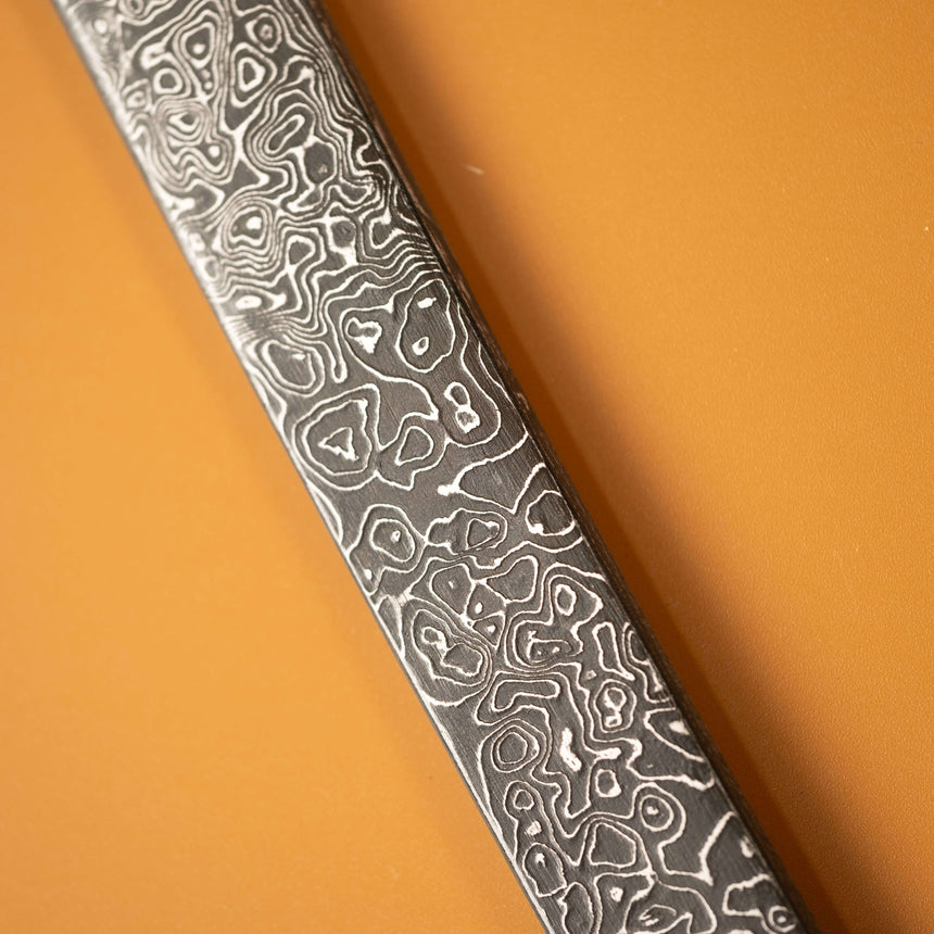 Mokume Damascus Kiridashi by Tasai-san - Right Handed