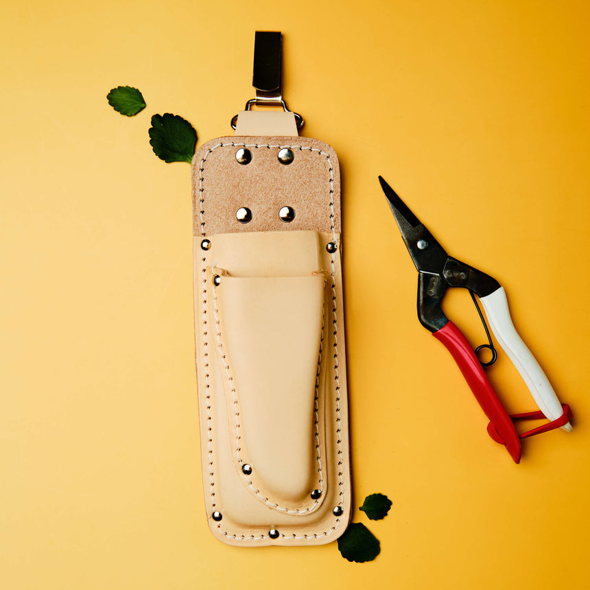 Double leather holster - piggyback