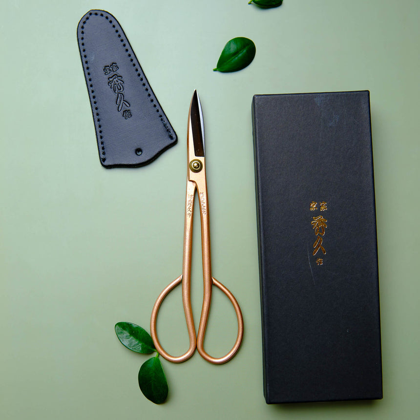 Floral Scissor - Rose Gold