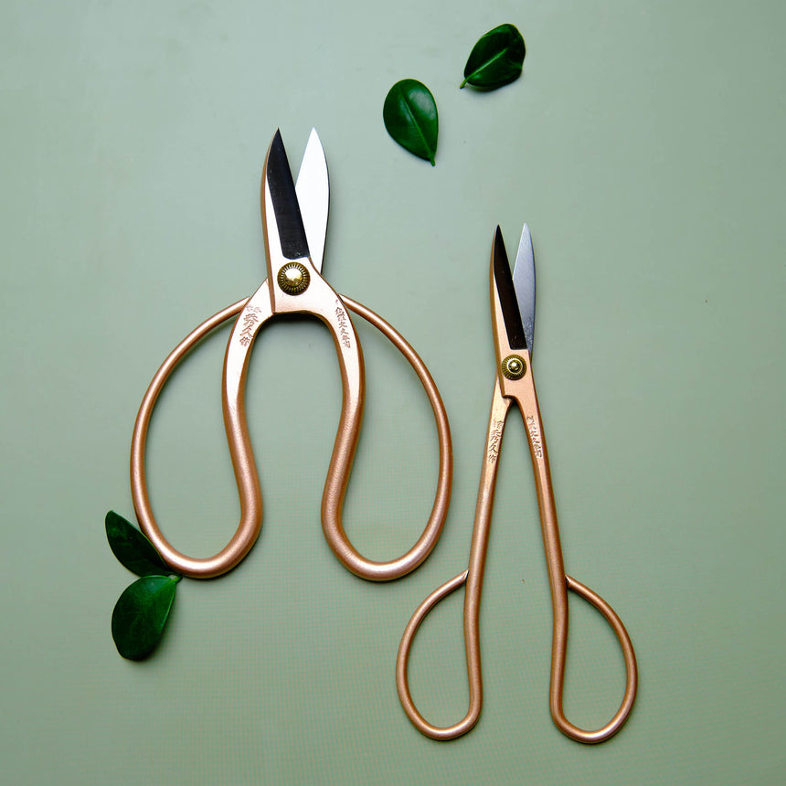 Floral Scissor - Rose Gold