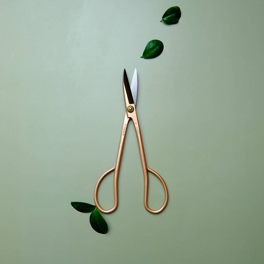 Floral Scissor - Rose Gold