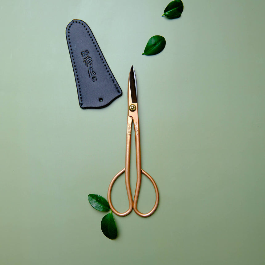 Floral Scissor - Rose Gold