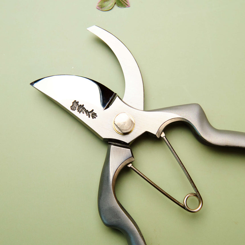 Handmade Stainless Steel Secateurs - 200mm