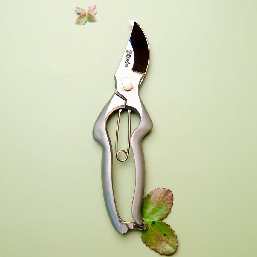 Handmade Stainless Steel Secateurs - 200mm