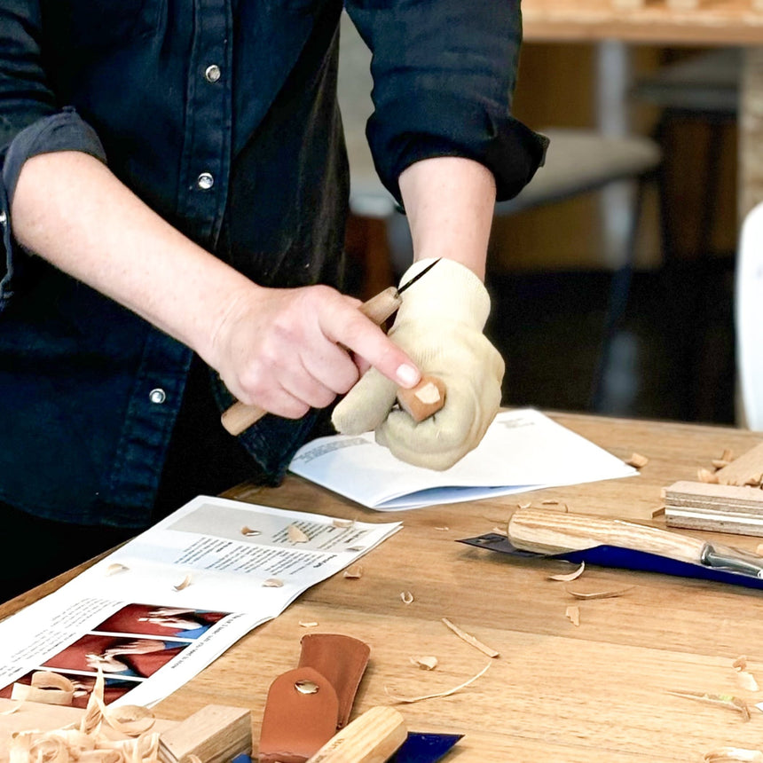 Butter Knife & Pickle Fork Carving Workshop with Rachel Shaw