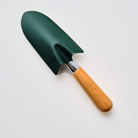 Wide Blade Green Trowel