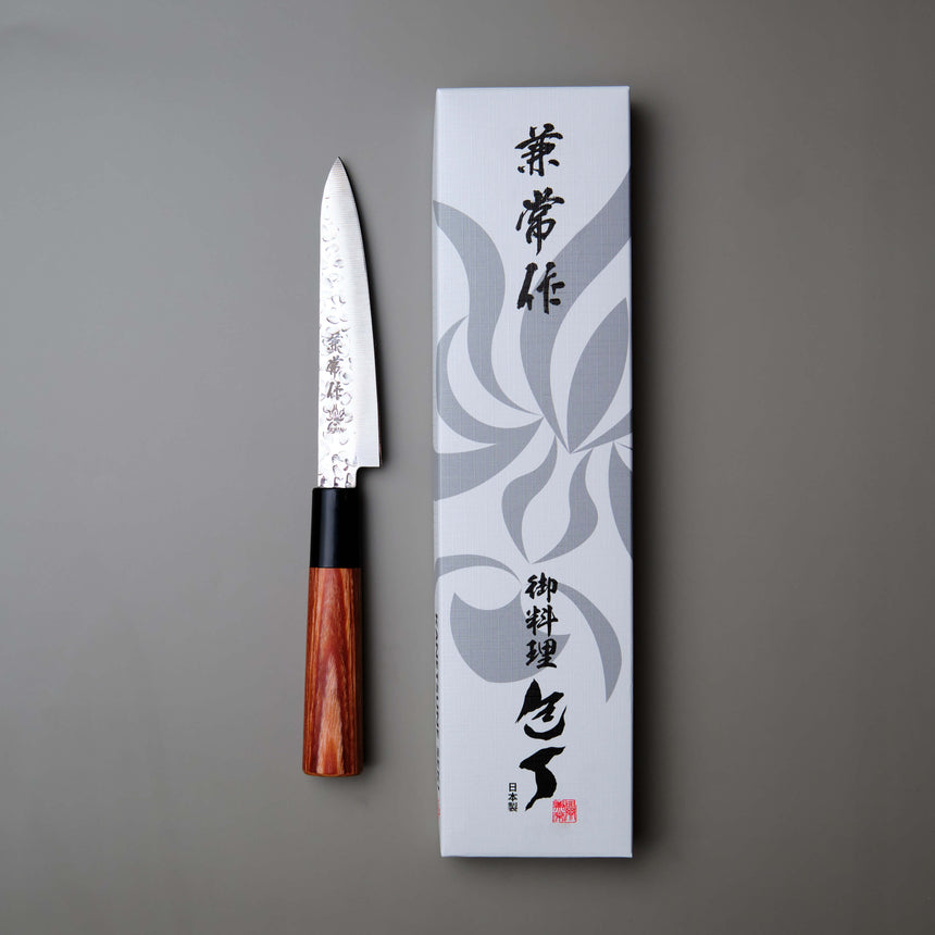 Kanetsune Tsuchime Petty Knife - 120mm