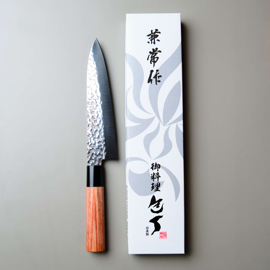 Kanetsune Tsuchime Gyuto Knife - 180mm