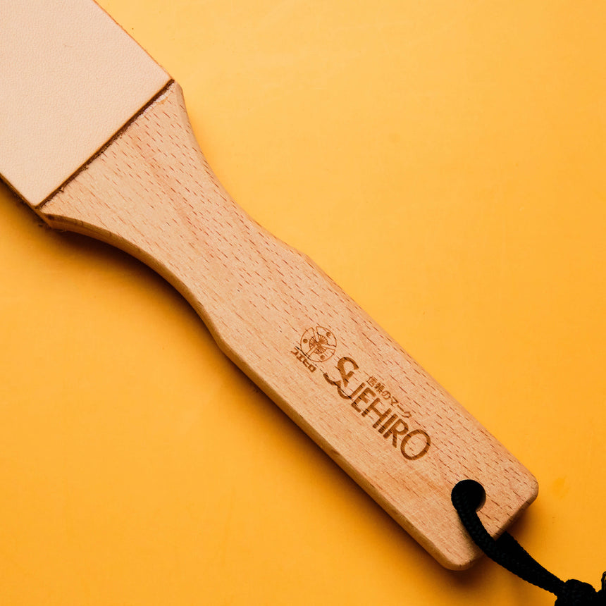 Suehiro Dual Sided Leather Strop & Polish Kit (Short)