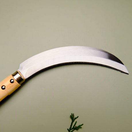 Toothed Harvesting Sickle (Stainless)