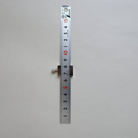 15cm Shinwa Ruler Plus Stop - Rulers - Japanese Tools Australia