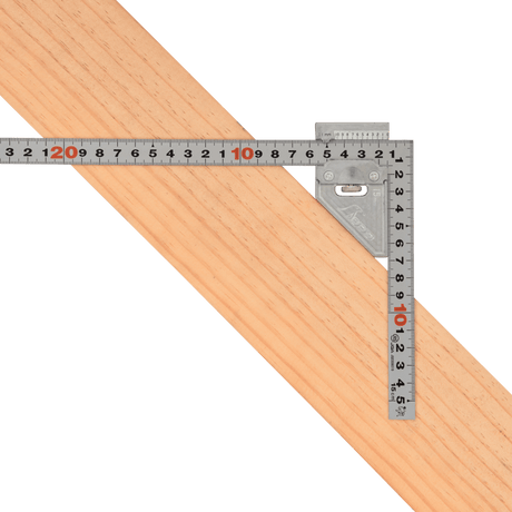 30cm Sashigane with Metal Stop - Japanese Squares - Japanese Tools Australia