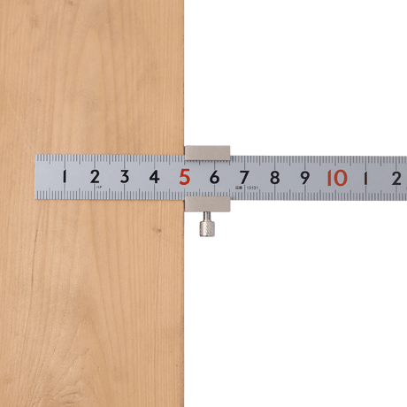 30cm Shinwa Ruler Plus Stop - Rulers - Japanese Tools Australia