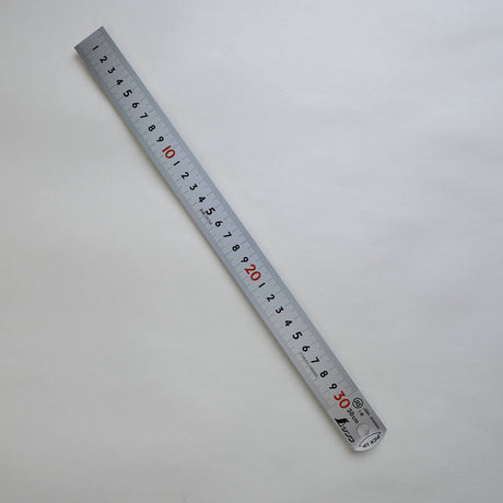 30cm Shinwa Ruler Plus Stop - Rulers - Japanese Tools Australia