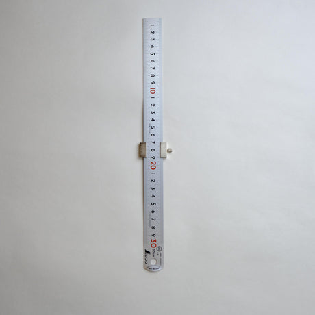 30cm Shinwa Ruler Plus Stop - Rulers - Japanese Tools Australia