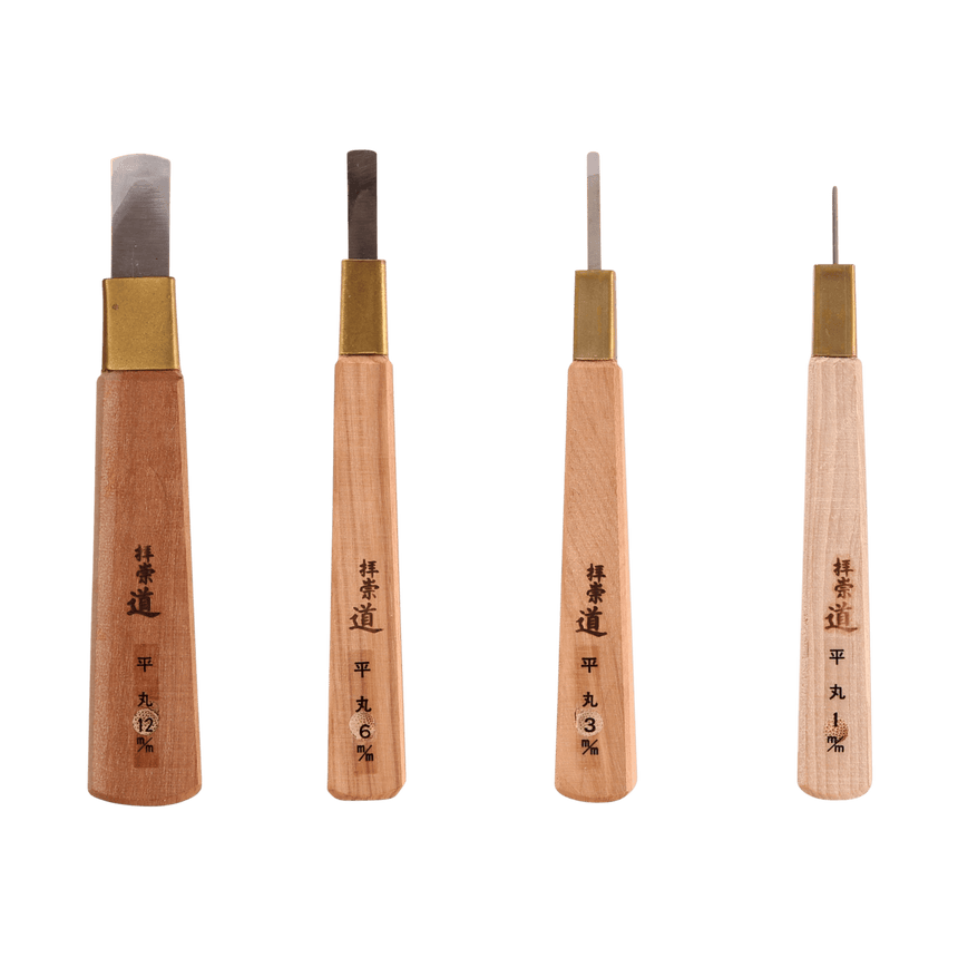 Aisuki Flat Carving Knife - Flat Carving Tools - Japanese Tools Australia