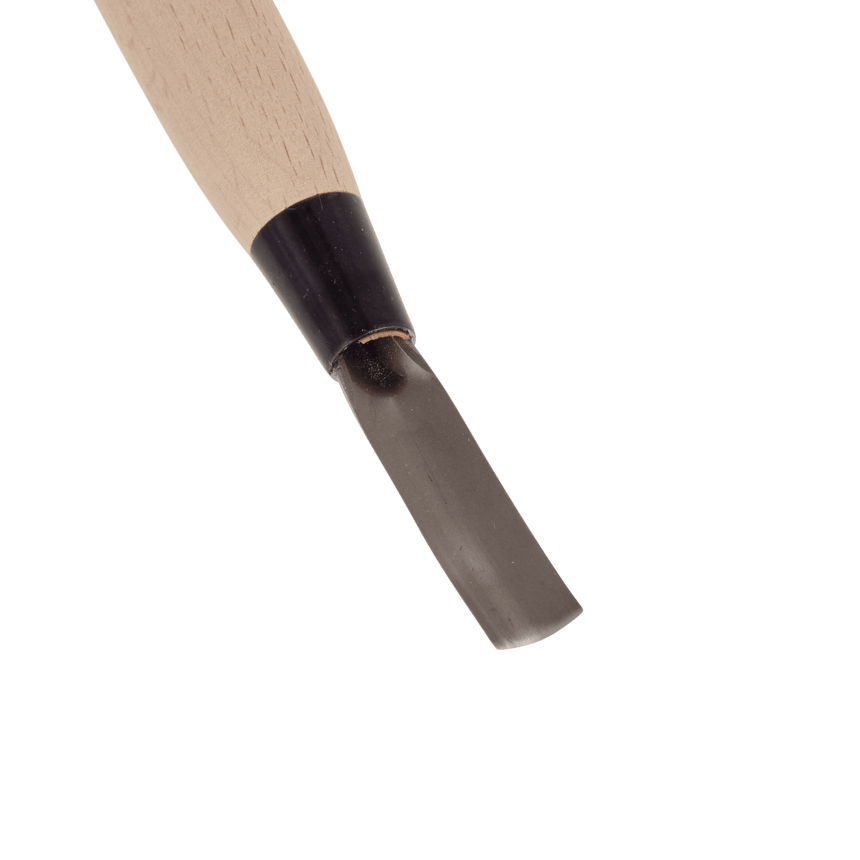 Bent Shallow Gouge - 12mm, HSS - Gouges - Japanese Tools Australia