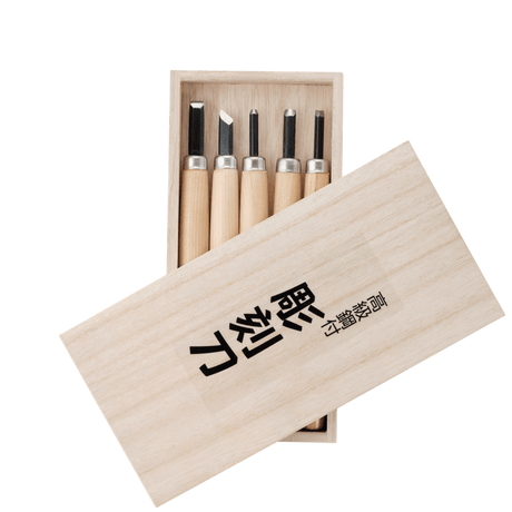 Chicky 5 Piece Carving Set - Carving Sets - Japanese Tools Australia