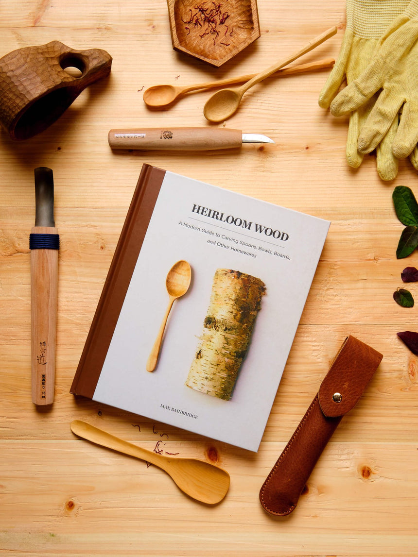 Heirloom Wood: A Modern Guide to Carving Spoons, Bowls, Boards & other Homewares - Books - Japanese Tools Australia