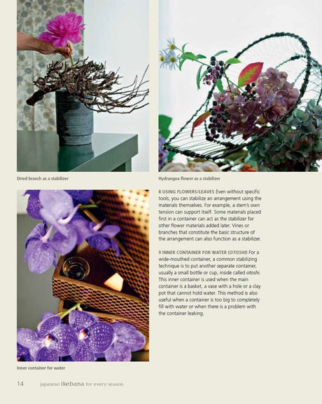 Japanese Ikebana for every Season - Books - Japanese Tools Australia