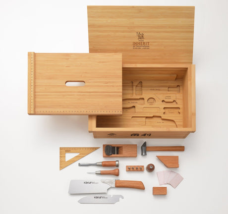 KAKURI Woodworking Tool Set for Junior [Yuzuri] - Tool Sets - Japanese Tools Australia