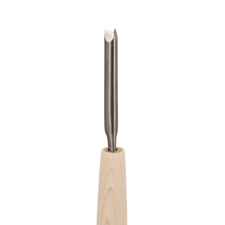 Long V-Gouge - HSS, 6mm - Gouges - Japanese Tools Australia