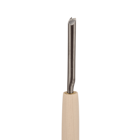 Long V-Gouge - HSS, 6mm - Gouges - Japanese Tools Australia