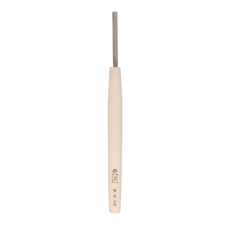 Shallow U-Gouge - HSS, 6mm - Gouges - Japanese Tools Australia