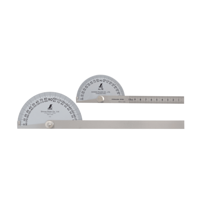 Shinwa Protractor no. 19 - Protractors - Japanese Tools Australia