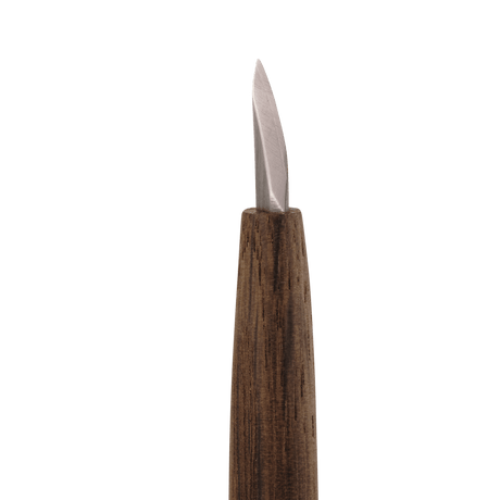 Short Single-Bevel Carving Knife - Curved Edge - Carving Knives - Japanese Tools Australia