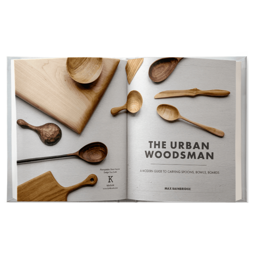 The Urban Woodsman: A Modern Guide to Carving Spoons, Bowls and Boards - Books - Japanese Tools Australia