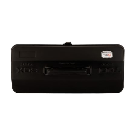 TOYO Camber-top Toolbox Y-350 BK (Black) - Tool Bags Boxes and Rolls - Japanese Tools Australia