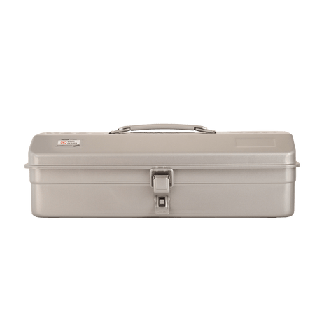 TOYO Camber-top Toolbox Y-350 SV (Silver) - Tool Bags Boxes and Rolls - Japanese Tools Australia