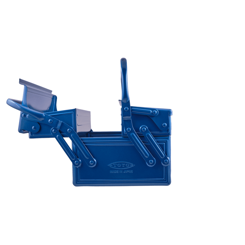 TOYO Cantilever Toolbox GL-350 B (Blue) - Tool Bags Boxes and Rolls - Japanese Tools Australia