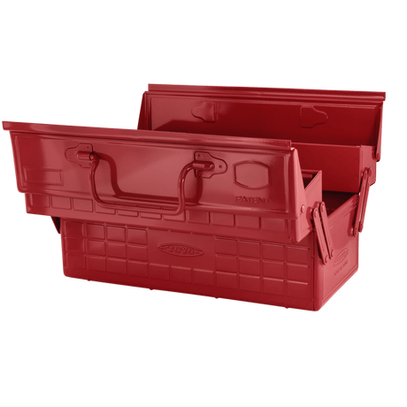 TOYO Cantilever Toolbox ST-350 R (Red) - Tool Bags Boxes and Rolls - Japanese Tools Australia