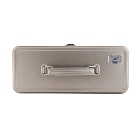 TOYO Trunk Shape Toolbox T-320 SV (Silver) - Tool Bags Boxes and Rolls - Japanese Tools Australia