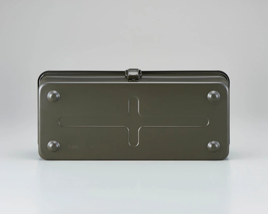 TOYO Trunk Shape Toolbox T-350 MG (Moss green) - Tool Bags Boxes and Rolls - Japanese Tools Australia